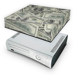 Xbox 360 Fat Capa Anti Poeira - Dollar Money Dinheiro