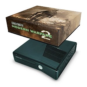 Xbox 360 Slim Capa Anti Poeira - Modern Warfare 2