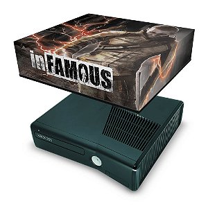 Xbox 360 Slim Capa Anti Poeira - Infamous