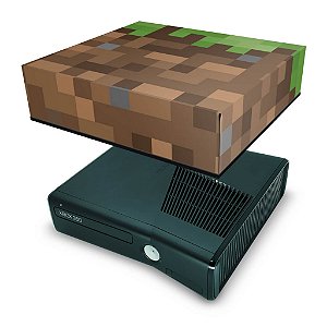 Xbox 360 Slim Capa Anti Poeira - Minecraft
