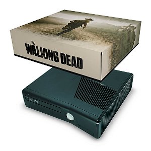 Xbox 360 Slim Capa Anti Poeira - The Walking Dead #b