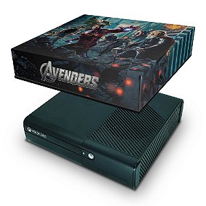 Xbox 360 Super Slim Capa Anti Poeira - Avengers Vingadores