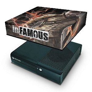 Xbox 360 Super Slim Capa Anti Poeira - Infamous