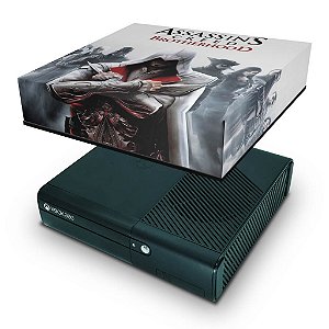 Xbox 360 Super Slim Capa Anti Poeira - Assassins Creed Brotherwood #B