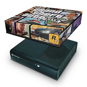Xbox 360 Super Slim Capa Anti Poeira - Gta V