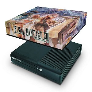 Xbox 360 Super Slim Capa Anti Poeira - Final Fantasy Xiii #b