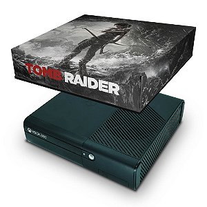 Xbox 360 Super Slim Capa Anti Poeira - Tomb Raider