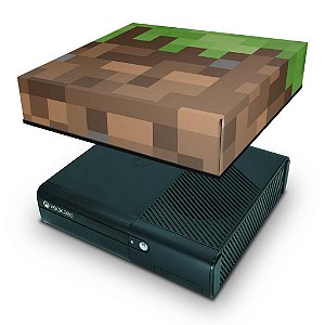 Xbox 360 Super Slim Capa Anti Poeira - Minecraft