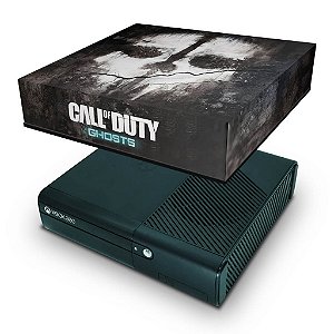 Xbox 360 Super Slim Capa Anti Poeira - Call Of Duty Ghosts