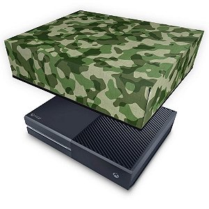 Xbox One Fat Capa Anti Poeira - Camuflagem Verde