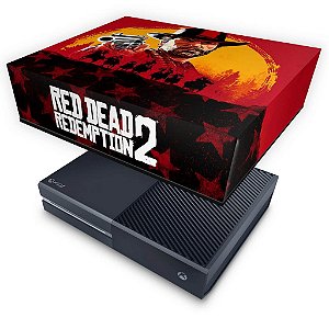 Xbox One Fat Capa Anti Poeira - Red Dead Redemption 2