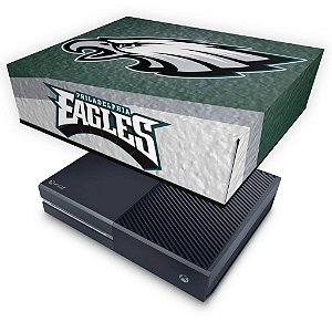 Xbox One Fat Capa Anti Poeira - Philadelphia Eagles NFL