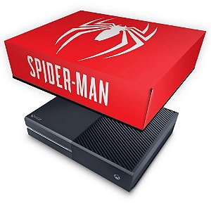 Xbox One Fat Capa Anti Poeira - Spider-man Bundle