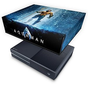 Xbox One Fat Capa Anti Poeira - Aquaman