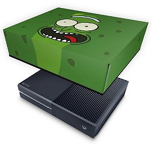 Xbox One Fat Capa Anti Poeira - Pickle Rick and Morty