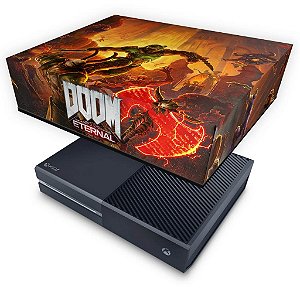Xbox One Fat Capa Anti Poeira - Doom Eternal