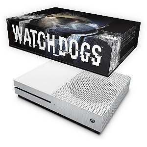 Xbox One Slim Capa Anti Poeira - Watch Dogs