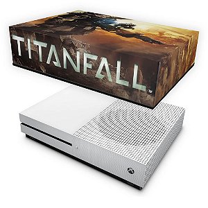 Xbox One Slim Capa Anti Poeira - Titanfall