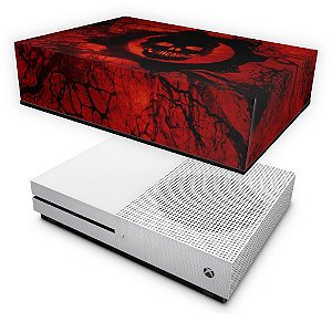 Xbox One Slim Capa Anti Poeira - Gears of War - Skull