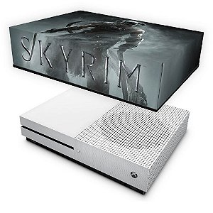 Xbox One Slim Capa Anti Poeira - Skyrim