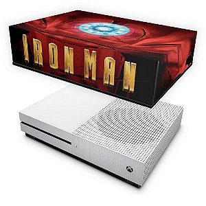 Xbox One Slim Capa Anti Poeira - Iron Man - Homem de Ferro