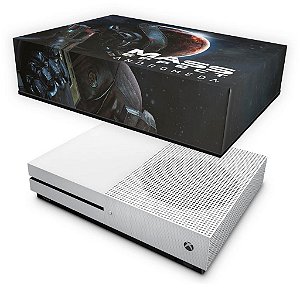 Xbox One Slim Capa Anti Poeira - Mass Effect: Andromeda