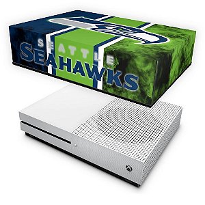 Xbox One S Slim Capa Anti Poeira - Seattle Seahawks - NFL