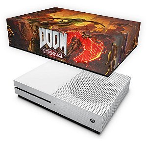 Xbox One S Slim Capa Anti Poeira - Doom Eternal