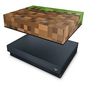 Xbox One X Capa Anti Poeira - Minecraft