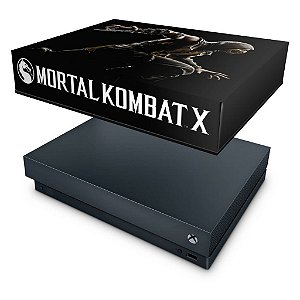 Xbox One X Capa Anti Poeira - Mortal Kombat X