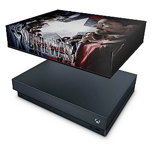 Xbox One X Capa Anti Poeira - Capitão America - Guerra Civil