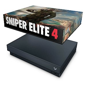 Xbox One X Capa Anti Poeira - Sniper Elite 4
