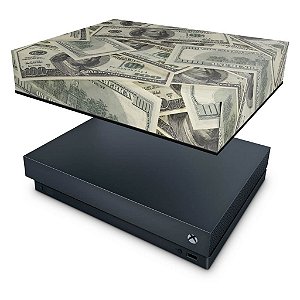 Xbox One X Capa Anti Poeira - Dollar Money Dinheiro