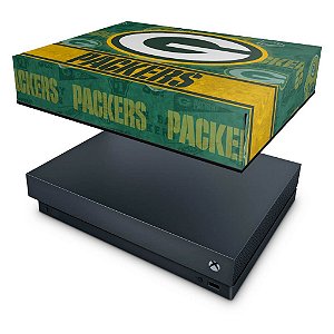 Xbox One X Capa Anti Poeira - Green Bay Packers NFL