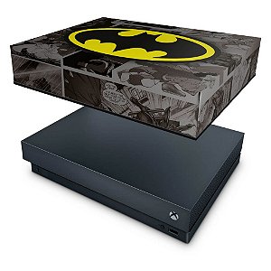 Xbox One X Capa Anti Poeira - Batman Comics