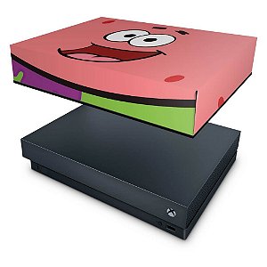 Xbox One X Capa Anti Poeira - Patrick Bob Esponja