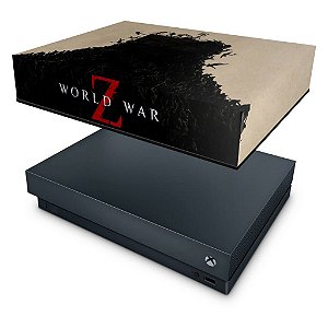 Xbox One X Capa Anti Poeira - World War Z
