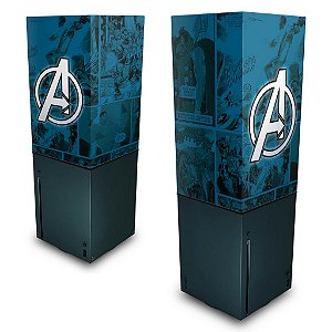 Xbox Series X Capa Anti Poeira - Avengers Vingadores Comics