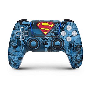 Skin PS5 Controle - Superman Comics