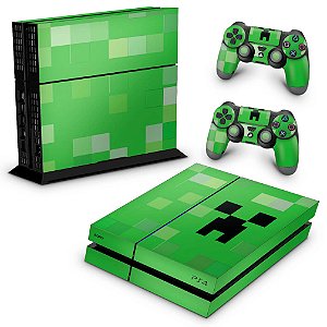 PS4 Fat Skin - Creeper Minecraft