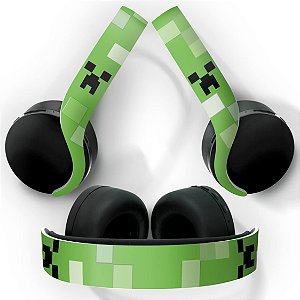 PS5 Skin Headset Pulse 3D - Creeper Minecraft