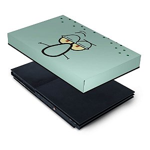 PS2 Slim Capa Anti Poeira - Lula Molusco Bob Esponja