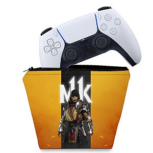 Capa PS5 Controle Case - Mortal Kombat 11