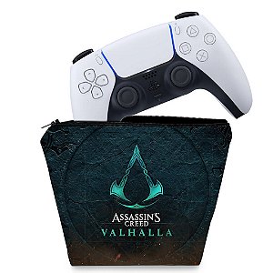 Capa PS5 Controle Case - Assassin's Creed Valhalla