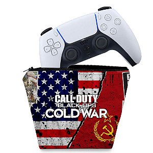 Capa PS5 Controle Case - Call Of Duty Cold War