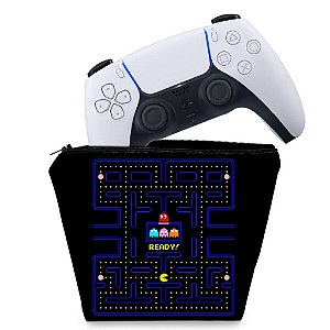 Capa PS5 Controle Case - Pac Man