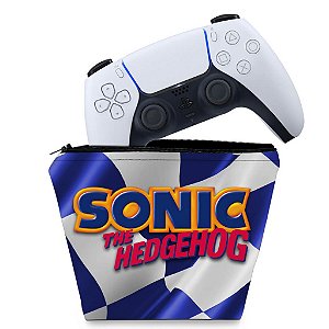 Capa PS5 Controle Case - Sonic