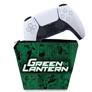 Capa PS5 Controle Case - Lanterna Verde Comics