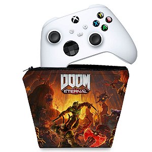 Capa Xbox Series S X Controle Case - Doom Eternal