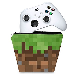 Capa Xbox Series S X Controle Case - Minecraft